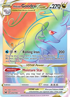 Goodra de Hisui V-ASTRO 202/196