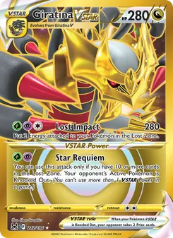 Giratina V-ASTRO 212/196