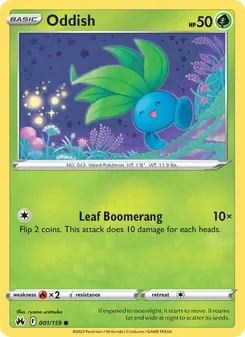 Oddish 001/159