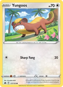 Yungoos 117/159