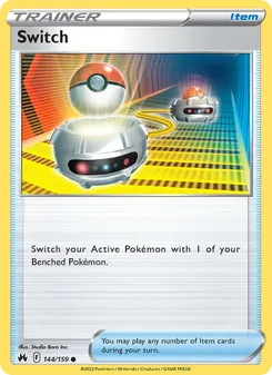 Cambio 144/159, carta de Pokémon de Cenit Supremo