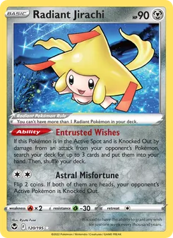 Jirachi Radiante 120/195