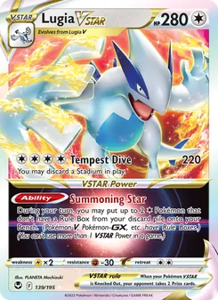 Lugia V-ASTRO 139/195