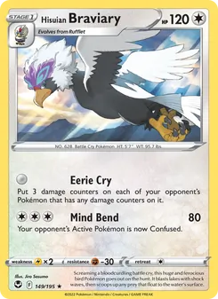 Braviary de Hisui 149/195