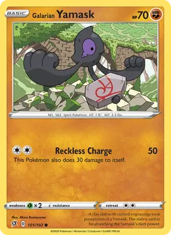 Yamask de Galar 101/192