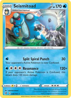 Seismitoad 46/192