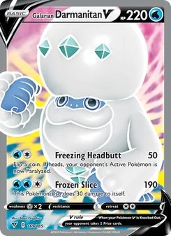 Darmanitan de Galar V 169/185