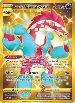 Obstagoon de Galar 198/185