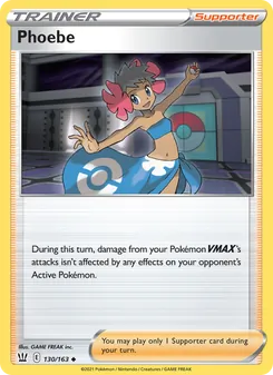 Fátima 130/163, carta de Pokémon de Estilos de Combate