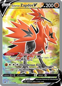 Zapdos de Galar V 173/198