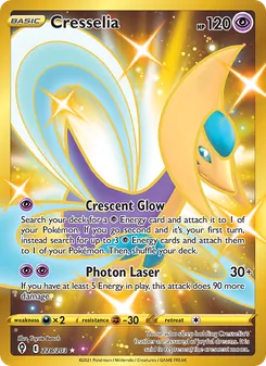 Cresselia 228/203, carta de Pokémon de Cielos Evolutivos