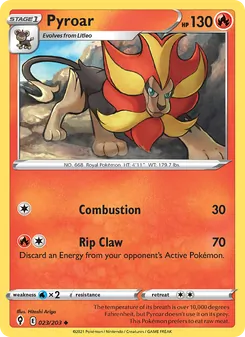 Pyroar 23/203