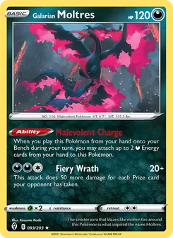Moltres de Galar