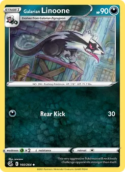 Linoone de Galar 160/264