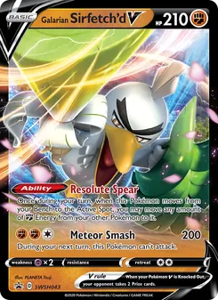 Sirfetch'd de Galar V SWSH043