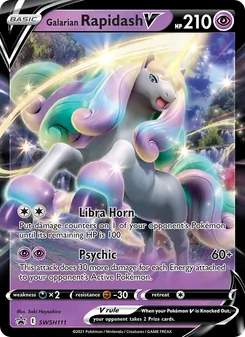 Rapidash de Galar V SWSH111