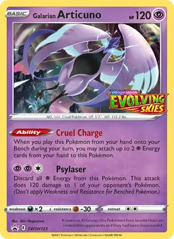 Articuno de Galar SWSH123