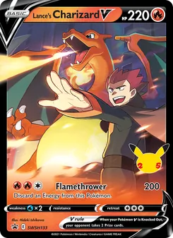 Charizard V de Lance SWSH133