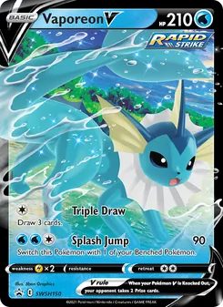 Vaporeon V SWSH150