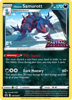 Samurott de Hisui SWSH207