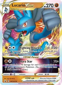 Lucario V-ASTRO SWSH214