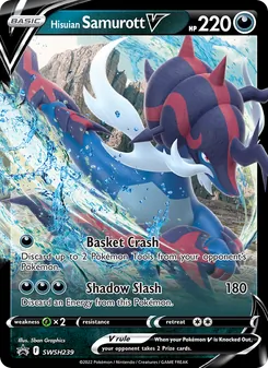Samurott de Hisui V SWSH239