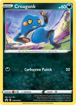 Croagunk SWSH245