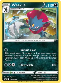 Weavile SWSH246