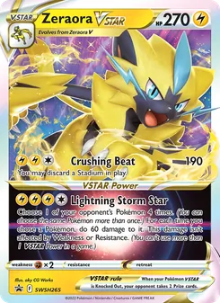 Zeraora V-ASTRO SWSH265