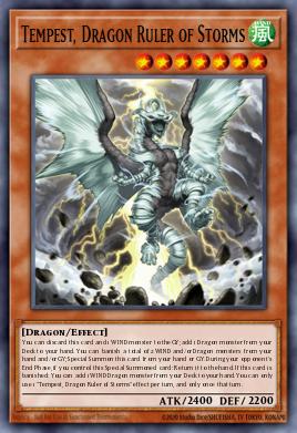 Tempest, Señor Dragón de las Tormentas CT10-004