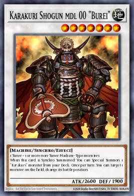 Shogun Karakuri mod 00 - "Burei" CT10-009