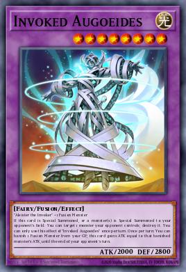 Augoeides Invokado MP21-064, carta de Yu-Gi-Oh! de 2021 Tin of Ancient Battles