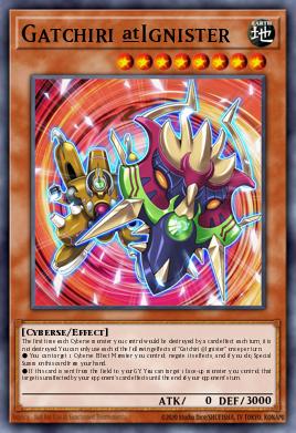 Gatchiri @Ignister MP21-093, carta de Yu-Gi-Oh! de 2021 Tin of Ancient Battles