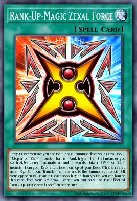 Magia de Subida de Rango Fuerza Zexal MP22-090