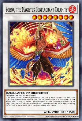 Zoroa, el Magistus Calamidad Conflagrante