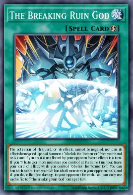 El Dios de la Ruina Destructora MP22-274