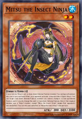 Mitsu la Ninja Insecto MP23-167