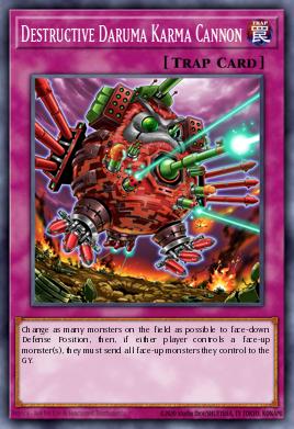 Cañón Daruma Karma Destructivo MP23-217