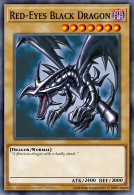 Dragón Negro de Ojos Rojos