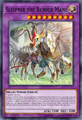 Sleipnir la Crin Rúnica MP24-096