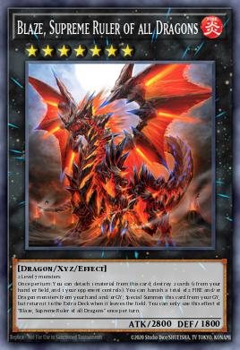 Blaze, Gobernante Supremo de todos los Dragones
