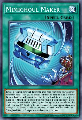 Creador Mimighoul MP25-238, carta de Yu-Gi-Oh! de 2025 Mega-Pack Tin
