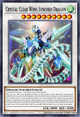 Dragón Sincro Ala Transparente Cristalina MP25-276