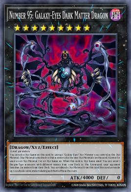 Número 95: Dragón de Materia Oscura de Ojos Galácticos MP25-300