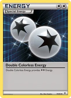 Double Colorless Energy 74/83
