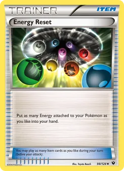 Reinicio de Energía