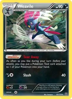 Weavile 61/114