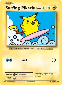 Pikachu Surf 111/108