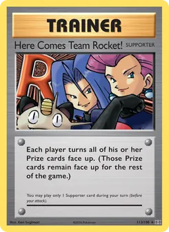 ¡Aquí viene el Team Rocket! 113/108