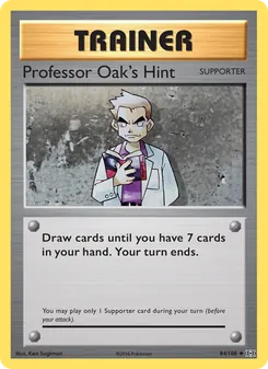 Pista del Profesor Oak 84/108